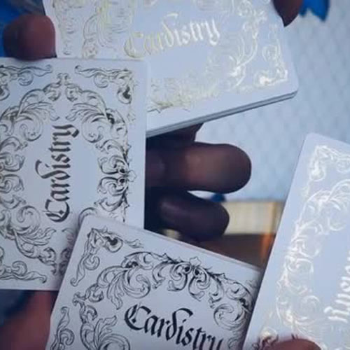 Cardistry x Calligraphy Golden Foil