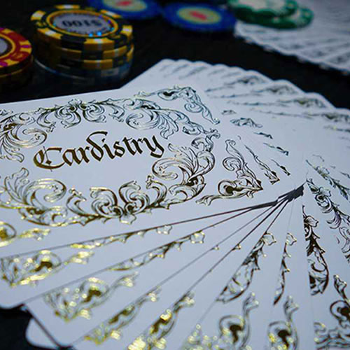 Cardistry x Calligraphy Golden Foil