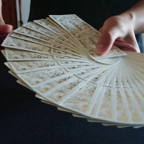 Cardistry x Calligraphy Golden Foil