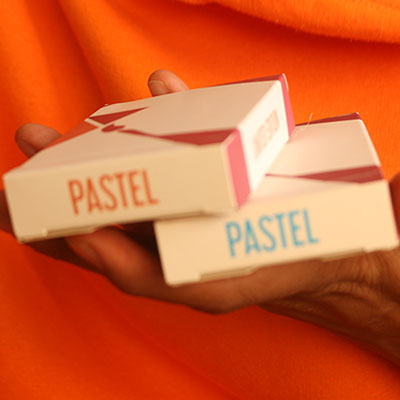 Pastels Orange Limited Edition Playing Cards by Vivek Singhi