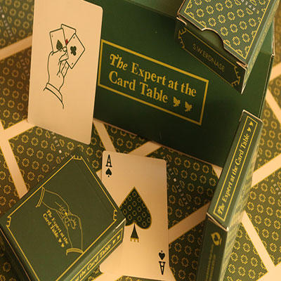 Limited Edition The Expert at the Card Table (Green) Playing Cards