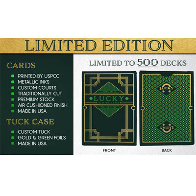 Limited Edition Numbered Lucky Playing Cards by Docs Playing Cards