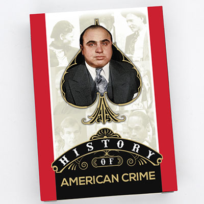 History Of American Crime Playing Cards by Robert Tomlinson