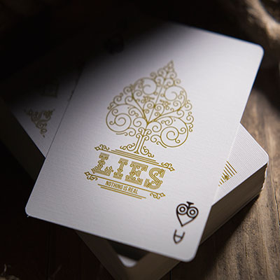 Lies Playing Cards (There is No Beauty in Truth)