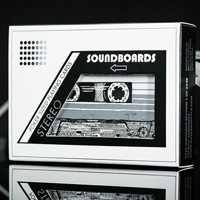 Soundboards Midnight Edition Playing Cards by Riffle Shuffle