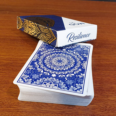 Resilience (Marked Blue) Playing Cards