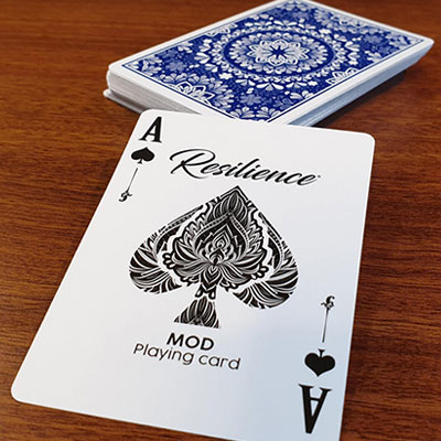 Resilience (Marked Blue) Playing Cards