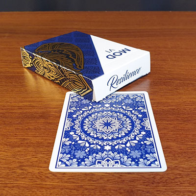 Resilience (Marked Blue) Playing Cards