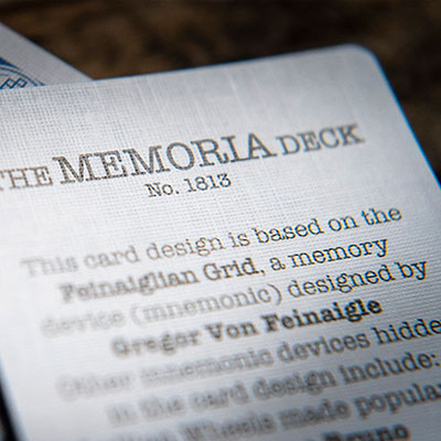 Memoria Deck (Feinaiglian Grid)