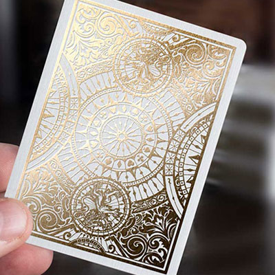 Sovereign (White) Exquisite Playing Cards