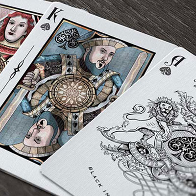 Sovereign (White) Exquisite Playing Cards