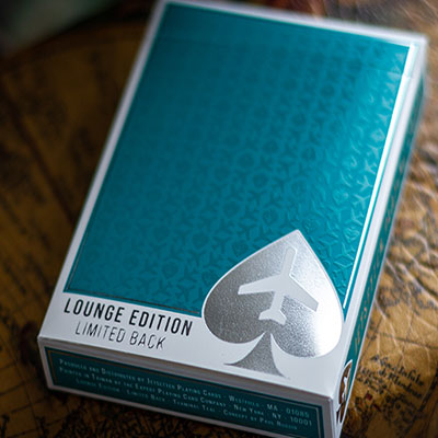 Limited Edition Lounge in Terminal Teal&nbsp;by&nbsp;Jetsetter Playing Cards