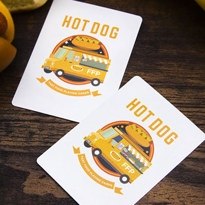 Hot Dog Playing Cards