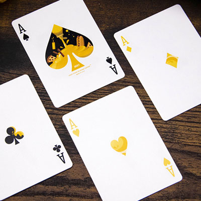 Mustard Playing Cards