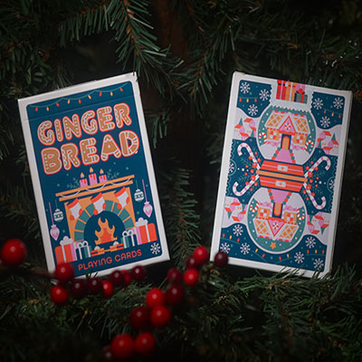 Gingerbread Playing Cards by Douglas Fuchs