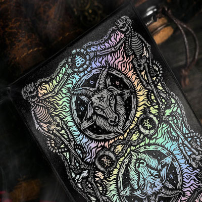 666 Holograpic Dark Reserve Playing Cards (Foiled Edition)