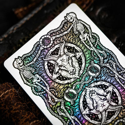 666 Holograpic Dark Reserve Playing Cards (Foiled Edition)