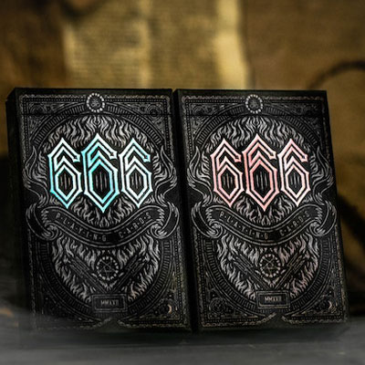 666 Rose Gold Playing Cards (Foiled Edition)
