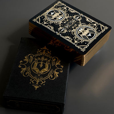 Vampire The Torpor (Black) Playing Cards by HypieLab