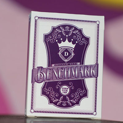 Benchmark (Purple) Playing Cards by USPCC