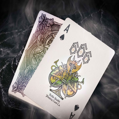  666 Obsidian Playing Cards (Foiled Edition)