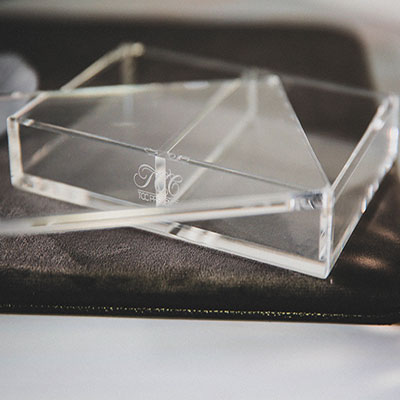Limited Edition Copag 310 Twin Set (Crystal Playing Card Display 2 Deck Case)